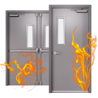 Commercial Fire Rated Metal Doors